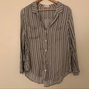 Black and white long sleeves